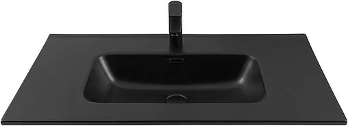 Раковина Aquanet Flat 90 черный матовый 00329256