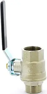 Кран шаровый 2"в x 2"н Bugatti Oregon 03060115 Кран шаровый 2"в x 2"н Bugatti Oregon 03060115, 3