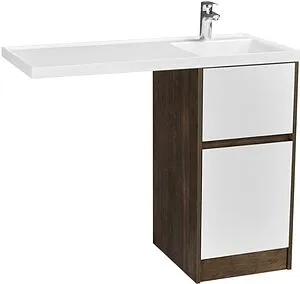 Фасад для тумбы Aquaton Лондри 40 белый 1A274901LH010, 2