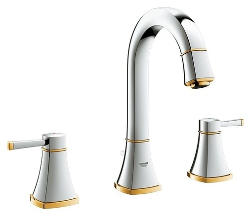 Смеситель для раковины Grohe Grandera хром/золото 20389IG0