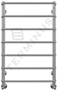 Полотенцесушитель водяной лесенка Terminus Стандарт П7 500х796 полированная сталь 4670030725325, 1
