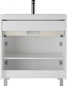 Тумба-умывальник напольная Домино Graffo 80 белый DGr2425T+4670142930020, 5