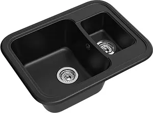 Мойка кухонная Ewigstein Antik A-60K черный Мойка кухонная Ewigstein Antik A-60K черный, 1