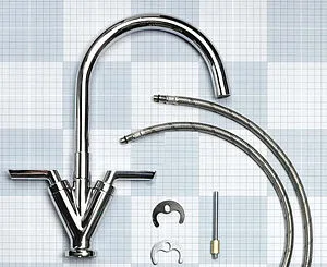 Смеситель для кухни Damixa Venus хром 160470064 Смеситель для кухни Damixa Venus хром 160470064, 5