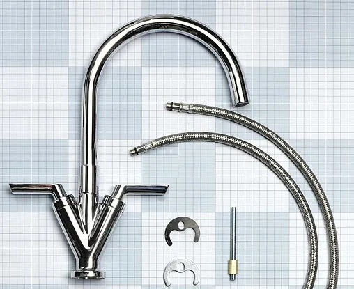Смеситель для кухни Damixa Venus хром 160470064 Смеситель для кухни Damixa Venus хром 160470064