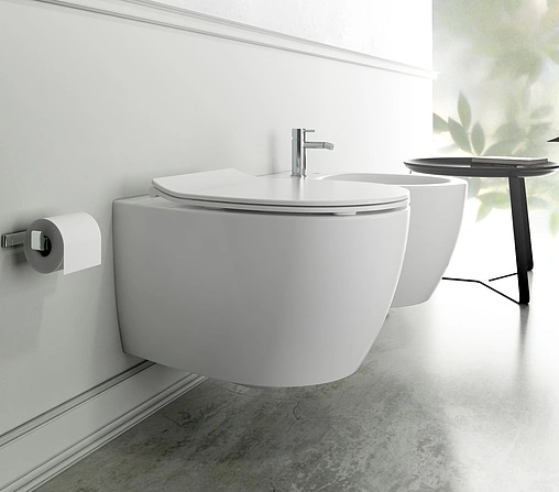 Комплект 5 в 1 Sanit INEO PLUS 90.733.00..S004+16.750.93..0000+10AR02010SV+40D40200I-S с кнопкой хром матовый Комплект 5 в 1 Sanit INEO PLUS 90.733.00..S004+16.750.93..0000+10AR02010SV+40D40200I-S с кнопкой хром матовый