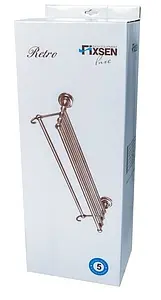 Полка Fixsen Retro бронза FX-83815A, 3