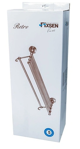 Полка Fixsen Retro бронза FX-83815A