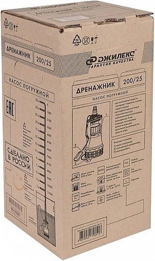 Насос дренажный Q=12м³/ч H=25м Джилекс Дренажник 200/25 5152