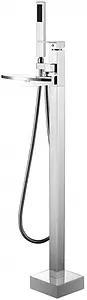Смеситель для ванны напольный Swedbe Spira хром 4008 Смеситель для ванны напольный Swedbe Spira хром 4008, 1