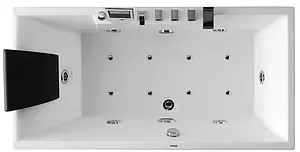 Ванна акриловая Gemy 161x81 R G9075 K R, 3