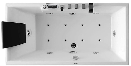 Ванна акриловая Gemy 161x81 R G9075 K R