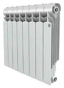 Радиатор алюминиевый 8 секций Royal Thermo Indigo 500 RTI50008 Радиатор алюминиевый 8 секций Royal Thermo Indigo 500 RTI50008, 1
