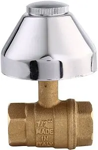 Кран шаровый скрытого монтажа ½&quot;в x ½&quot;в Itap 1360012, 4