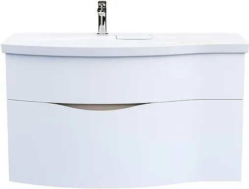 Тумба под умывальник подвесная Kerama Marazzi Riva 100 L белый RV.100Lh\WHT.M