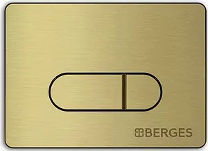 Клавиша смыва для унитаза BERGES Novum D8 040038 бронза Клавиша смыва для унитаза BERGES Novum D8 040038 бронза, 1