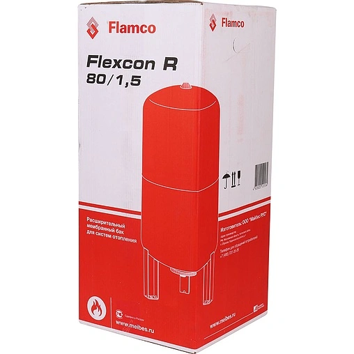Расширительный бак Flamco Flexcon R 80л 6 бар 16083RU
