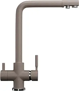 Смеситель для кухни с подключением к фильтру Ulgran песочный U-016-302 Смеситель для кухни с подключением к фильтру Ulgran песочный U-016-302, 1