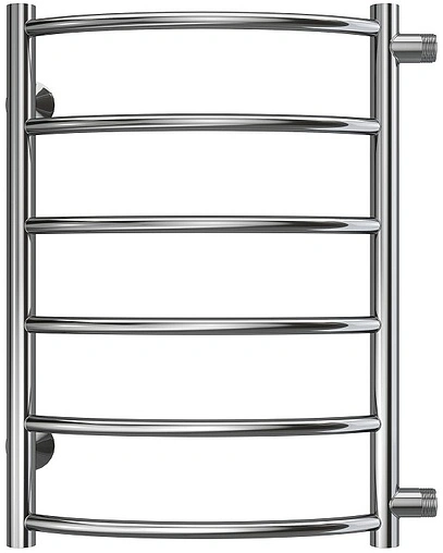 Полотенцесушитель водяной лесенка Terminus Классик П6 400х600 бп500 полированная сталь 4670078530196