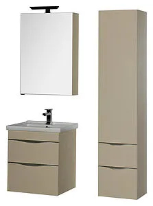 Шкаф-пенал подвесной Aquanet Эвора сливочный 184019 Шкаф-пенал подвесной Aquanet Эвора сливочный 184019, 4