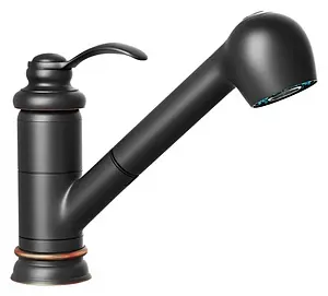 Смеситель для кухни с выдвижным изливом Omoikiri Kakogava-S O античная бронза 4994296, 1