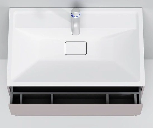 Тумба под умывальник подвесная Am.Pm Inspire 2.0 80 элегантный серый M50AFHX0803EGM