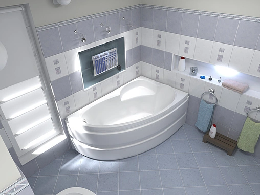 Ванна акриловая Bas Сагра 160x100 R В00032