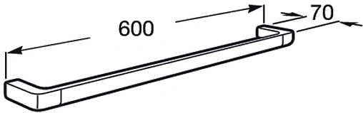 Полотенцедержатель Roca Tempo хром 817030001