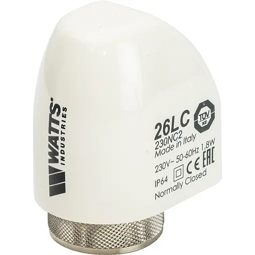 Сервопривод электротермический НЗ 24 B WATTS 26LС24NC4 26LC24NC4