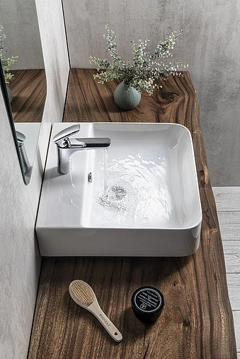 Раковина ISVEA Sott'Aqua 50 белый 10SQ51051