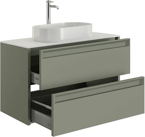Тумба-умывальник подвесная Allen Brau Fantasy 2.0 120 олива 1.11005.CGM 2.0+
