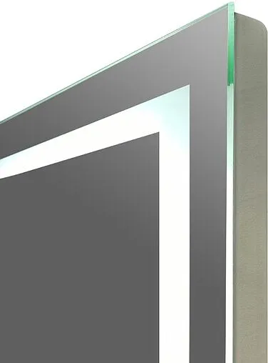 Зеркало с подсветкой Continent Rimini Led 100x70 с подогревом белый ЗЛП736