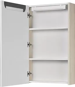 Шкаф-зеркало Aquaton Верди PRO 50 L белый/ясень фабрик 1A195802VDAV0 Шкаф-зеркало Aquaton Верди PRO 50 L белый/ясень фабрик 1A195802VDAV0, 3