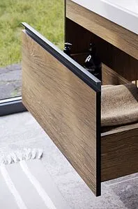 Тумба под умывальник подвесная Aqwella Urban 100 дуб балтийский URB0110DB Тумба под умывальник подвесная Aqwella Urban 100 дуб балтийский URB0110DB, 5