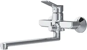 Смеситель для ванны с длинным изливом Am.Pm X-Joy хром F85A90000 Смеситель для ванны с длинным изливом Am.Pm X-Joy хром F85A90000, 1