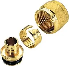 Концовка для труб из сшитого полиэтилена ½&quot;к x 16x2.2мм Tiemme 1435 1440006