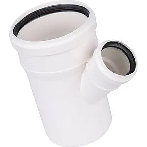 Тройник внутренний бесшумный D=110x50мм Угол 45° Sinikon 510031.K, 5