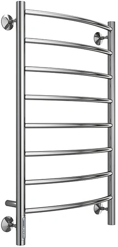Полотенцесушитель электрический лесенка Terminus Классик П8 500х850 левый электро quick touch полированная сталь 4670078531377