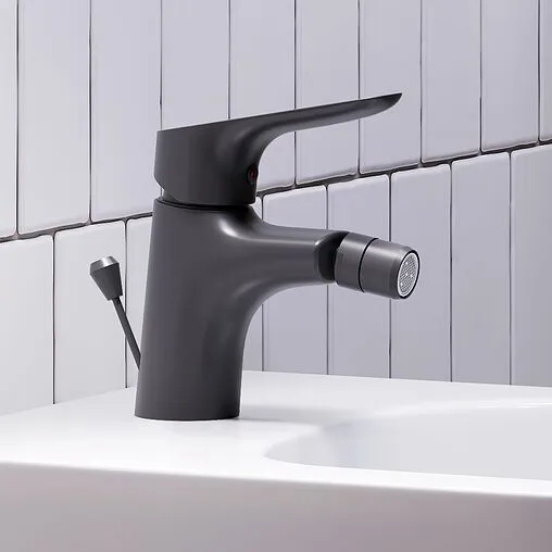 Смеситель для биде Damixa Jupiter чёрный матовый 770240300