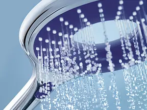 Лейка ручного душа Grohe Rainshower Icon хром/синий 27449000 Лейка ручного душа Grohe Rainshower Icon хром/синий 27449000, 3