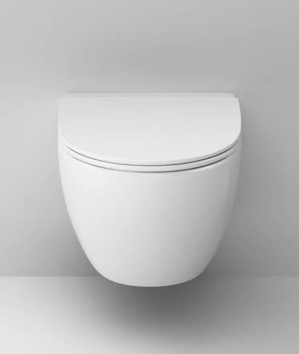 Унитаз подвесной безободковый Am.Pm Awe FlashClean белый C111700WH