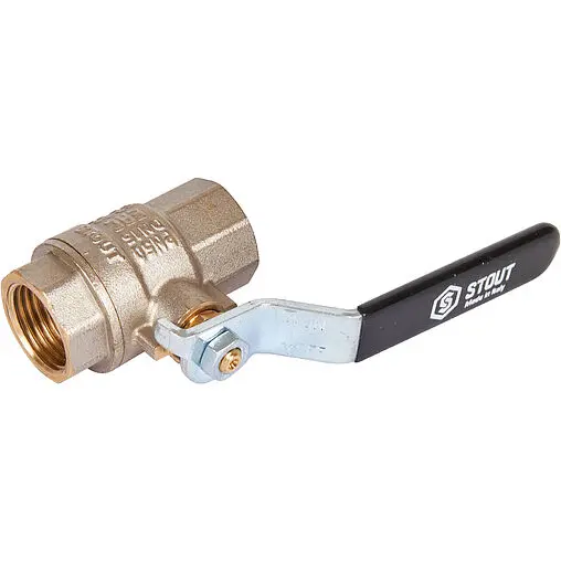 Кран шаровый ½"в x ½"в Stout SVB-0001-000015