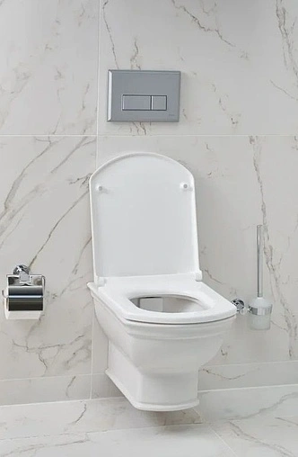 Крышка-сиденье для унитаза с микролифтом VitrA Serenada белый 124-003-009 Крышка-сиденье для унитаза с микролифтом VitrA Serenada белый 124-003-009
