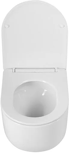 Унитаз подвесной безободковый BelBagno Soft Tornado белый BB084CH-TOR/SC