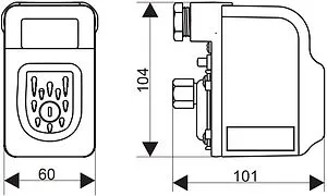 Реле минимального давления Italtecnica ¼&quot;в LPR5.FF4.44.1MS.99, 3