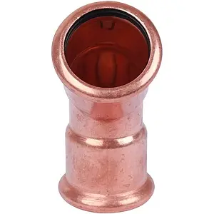 Отвод пресс двухраструбный 28мм угол 45° Sanha 6041 1604128, 3