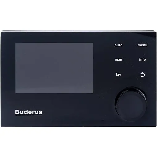 Комнатный терморегулятор Buderus RC310 Black 7738111127