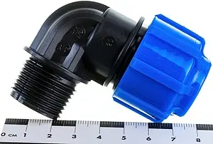 Уголок компрессионный переходной 20мм x ¾&quot;н ТПК-Аква 50012034, 5