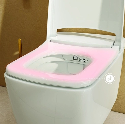 Умный унитаз-биде подвесной безободковый VitrA V-Care Prime Rim-Ex белый 7231B403-6216