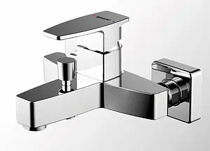 Смеситель для ванны Bravat Riffle хром F672106C-01 Смеситель для ванны Bravat Riffle хром F672106C-01, 3